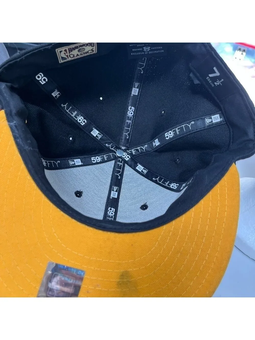 Los Angeles Lakers Snapback Cap 59 Fifty Harwood Classic 7 1/2